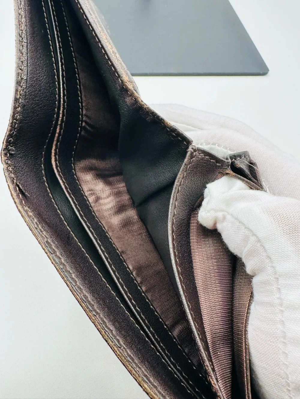 Celine Monogram Bi Fold Wallet